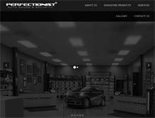 Tablet Screenshot of perfectionistautosound.com